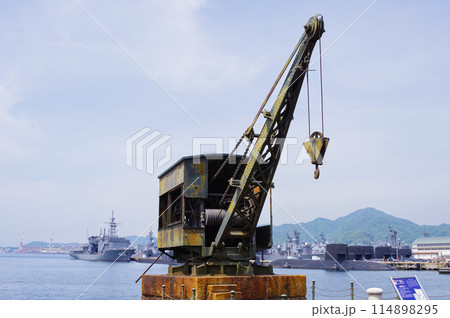 広島県呉市アレイからすこじまのクレーン 広島県呉市アレイからすこじまのクレーン 114898295