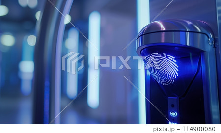 Biometric Security: Enhancing access with precise fingerprint & facial recognition tech. Biometric Security: Enhancing access with precise fingerprint & facial recognition tech. 114900080
