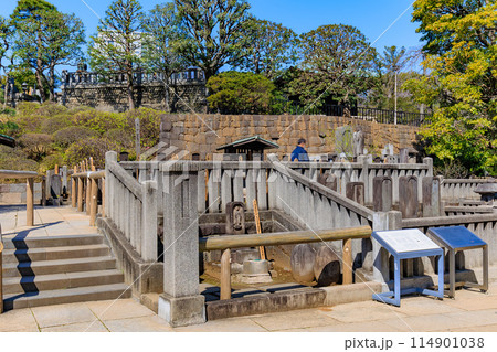 東京　港区高輪　泉岳寺（赤穂義士四十七士が眠る寺） 114901038
