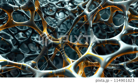 Carbon nanotube patterns show technology's vast potential with detailed structures. 114901823