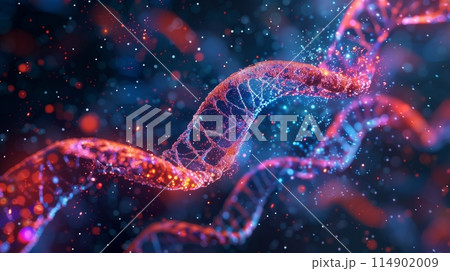 CRISPR Tech: Digital DNA editing visualization showcasing its gene-editing strength. CRISPR Tech: Digital DNA editing visualization showcasing its gene-editing strength. 114902009