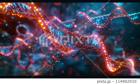 CRISPR: DNA editing visualized, showcasing its revolutionary gene modification. 114902010