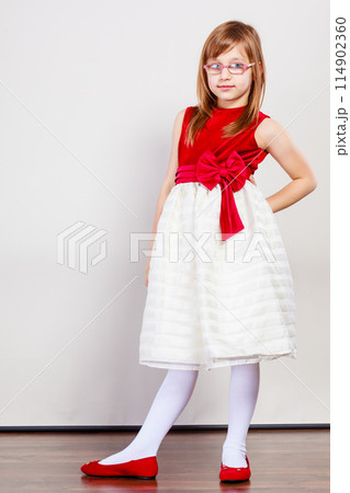 Girl in beauty princess dress 114902360
