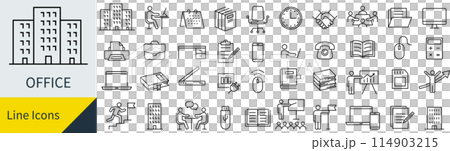 向量辦公室圖示集 114903215