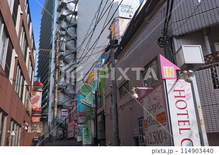 渋谷 円山町のホテル街 渋谷 円山町のホテル街 114903440