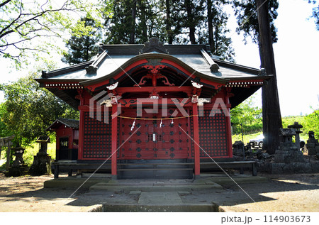 群馬県沼田市下川田町 パワースポット 川田神社 群馬県沼田市下川田町 パワースポット 川田神社 114903673