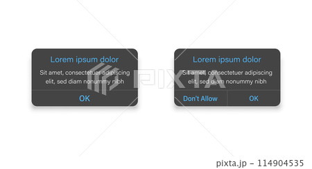 New message icon in flat style. Incoming inbox email vector illustration on isolated background. Bubble notification sign business concept. 114904535