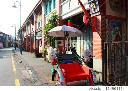 ジョージタウン　ペナン島、マレーシア 114905154