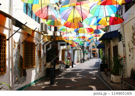 ジョージタウン　ペナン島、マレーシア 114905169