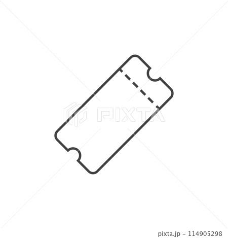 Ticket icon in flat style. Coupon vector illustration on isolated background. Voucher sign business concept. Ticket icon in flat style. Coupon vector illustration on isolated background. Voucher sign business concept. 114905298