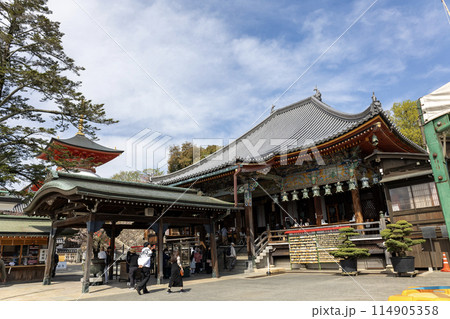 兵庫県/中山寺の本堂(2024年04月13日撮影) 兵庫県/中山寺の本堂(2024年04月13日撮影) 114905358