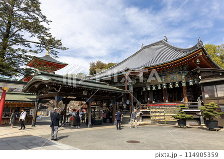 兵庫県／中山寺の本堂（2024年04月13日撮影） 114905359