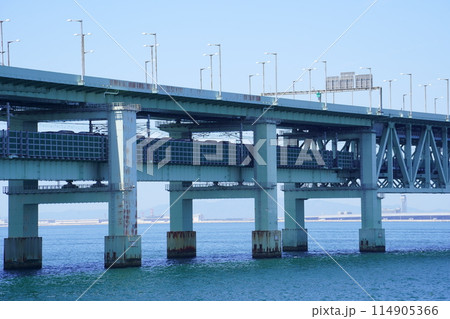 関西国際空港連絡橋(スカイゲートブリッジR)/大阪府泉佐野市 関西国際空港連絡橋(スカイゲートブリッジR)/大阪府泉佐野市 114905366