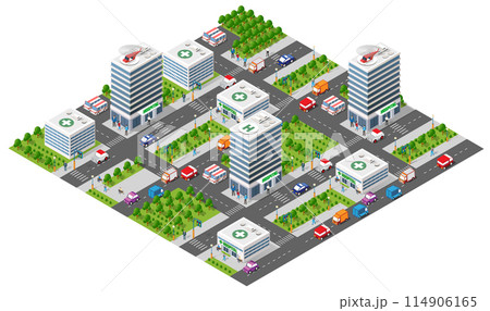 Medical Hospital clinic Virus epidemic 3d Building Health Urban of medicine Medical Hospital clinic Virus epidemic 3d Building Health Urban of medicine 114906165