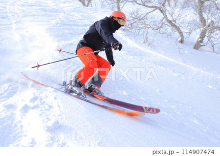 バックカントリースキー 114907474