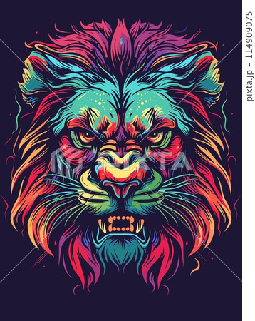 ライオンの顔のガラスアート Amazon.co.jp: 手作りの吹きガラスクリスタルライオン ライオン