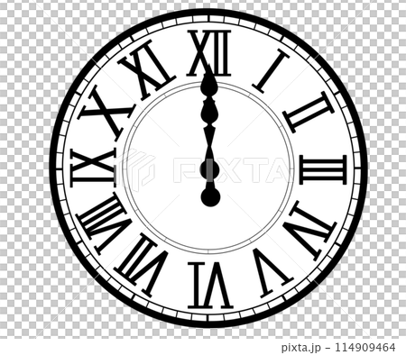 鐘面“0 點/12 點” 114909464