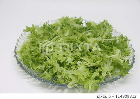 mix salad lettuce leaves vegetables greens portion on the table healthy snack mix salad lettuce leaves vegetables greens portion on the table healthy snack 114909812