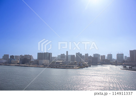 東京港の風景 114911337