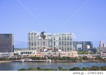 お台場の都市風景 114911681