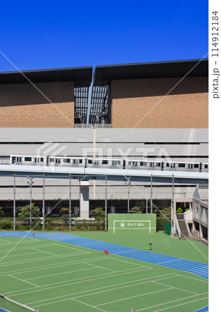 ウォーターズ竹芝と線路とグラウンド 114912184