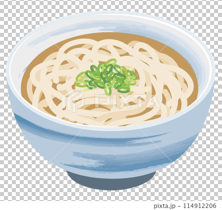 食事_和食_麺類_かけうどん 114912206
