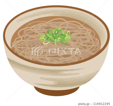食事_和食_麺類_かけそば 食事_和食_麺類_かけそば 114912295
