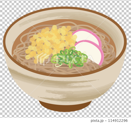 Meals_Japanese_Noodles_Tanuki Soba Meals_Japanese_Noodles_Tanuki Soba 114912296