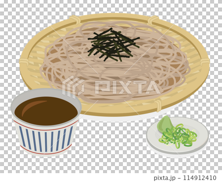 食事_和食_麺類_ざるそば 114912410