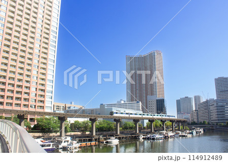 東京ベイエリアとモノレール 東京ベイエリアとモノレール 114912489