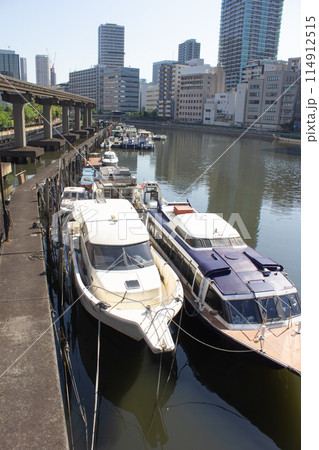 芝浦運河の船舶 114912515