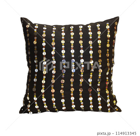 Black pillow Black pillow 114913345
