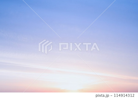 5月下旬の朝日 茨城県日立市 5月下旬の朝日 茨城県日立市 114914312