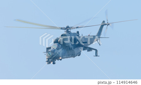Mi-24ハインド攻撃ヘリコプター 114914646