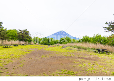 三湖台から見た富士山 114914806