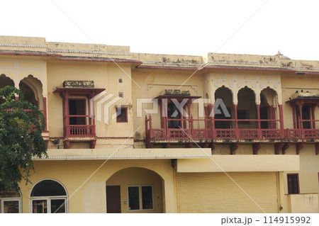 インド ジャイプール シティパレスの建物 114915992