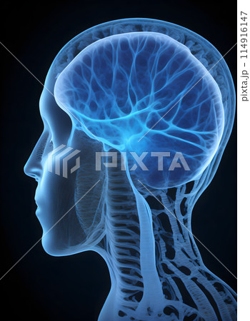 【AI生成】進化した脳・ハイパーブレーン（411） 114916147