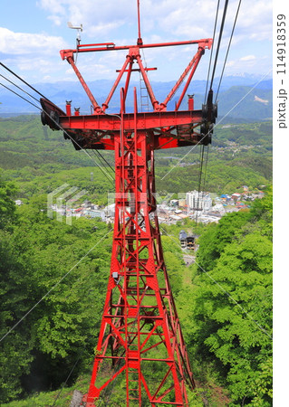 伊香保ロープウェイと不如帰駅（ほととぎすえき） 114918359