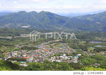 伊香保ロープウェイと展望台からのパノラマ風景 伊香保ロープウェイと展望台からのパノラマ風景 114918665