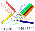 カラー鉛筆 114918844