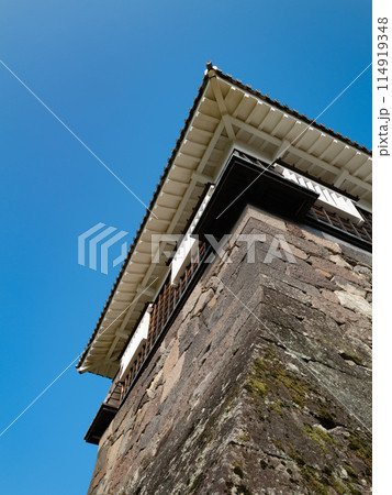櫓と青空 櫓と青空 114919348