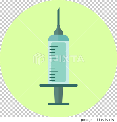 Medical icon "syringe" Medical icon "syringe" 114919419