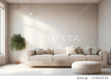 Contemporary Modern living room interior design. 114920150