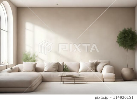 Contemporary Modern living room interior design. 114920151