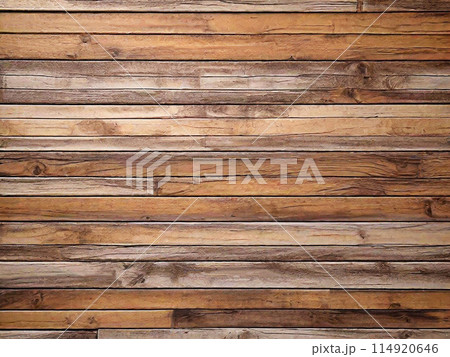 Top view, Old rustic abstract painted wooden texture and background. Dark,white,brown colorful wood image background. 114920646
