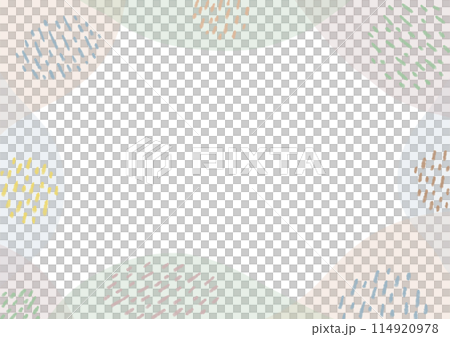 Simple hand-drawn frame 114920978