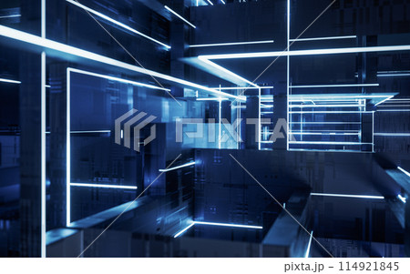 立体 3次元 3D 114921845