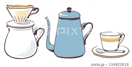 コーヒーのハンドドリップ器具セット コーヒーのハンドドリップ器具セット 114922018