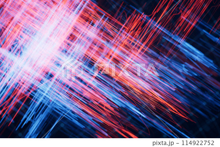 Random sketch lines background, 3d rendering. 114922752