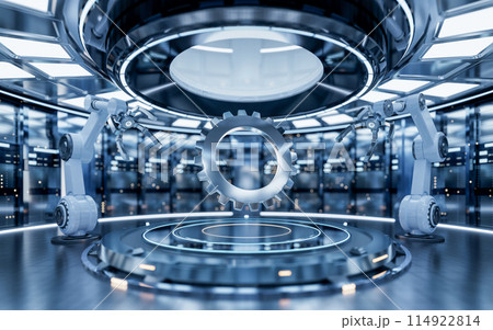 Mechanical arm and gears, intelligent 114922814
